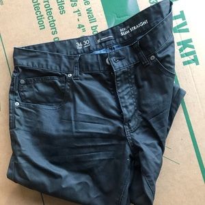 INC Berlin Slim Straight jeans 36x30-Ethan black